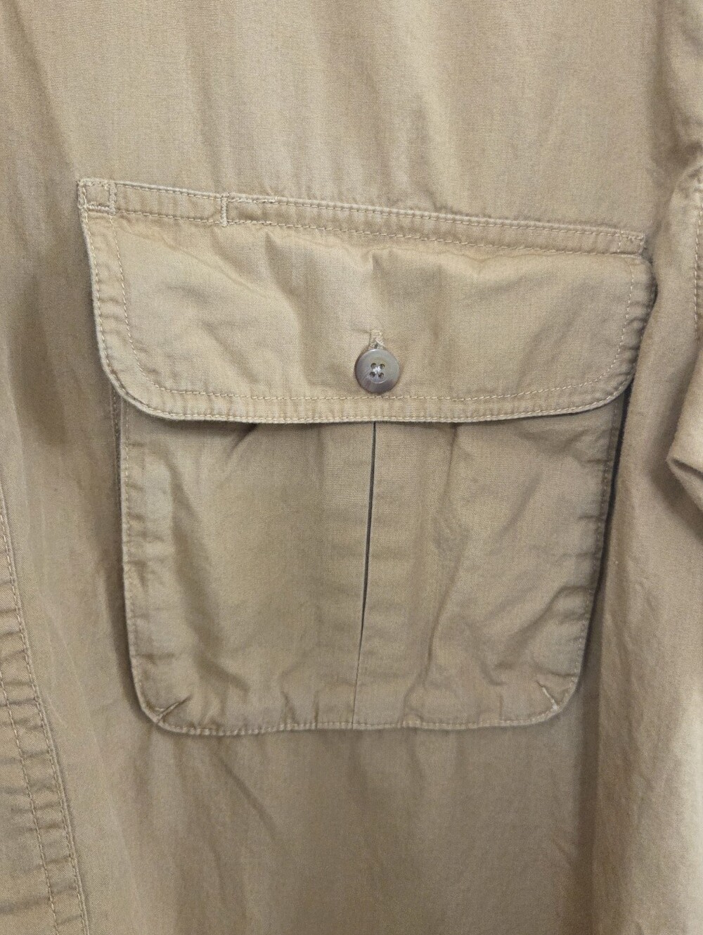 Cabela's Outdoor Gear Cargo Pocket Button Shirts Mens Size XL Hiking Fishing - Picture 7 of 9